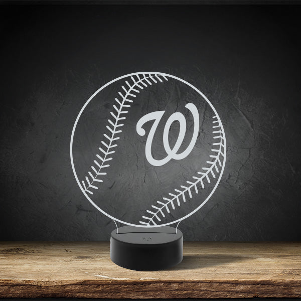 Washington Nationals - Puck Base LED Light