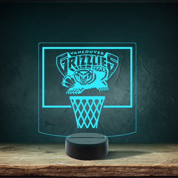 Vancouver Grizzles - Puck Base LED Light