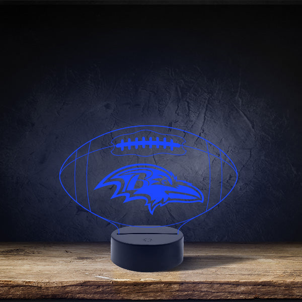 Baltimore Ravens - Puck Base LED Light