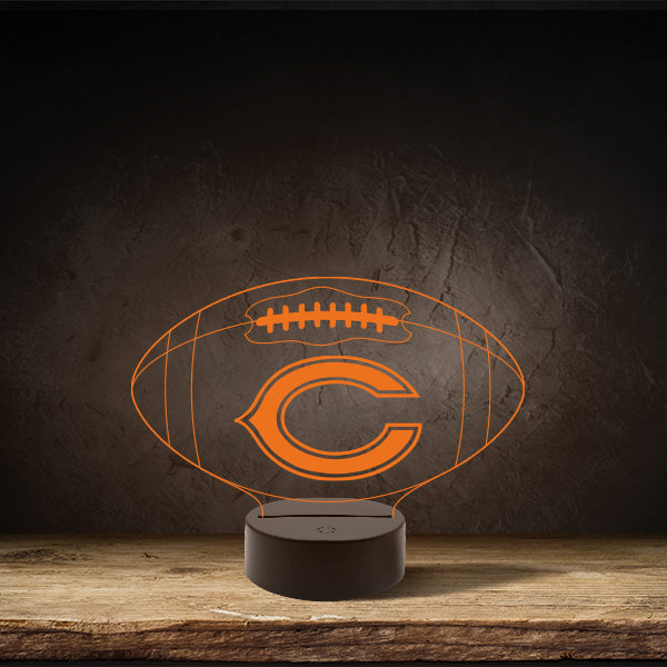 Chicago Bears - Puck Base LED Light