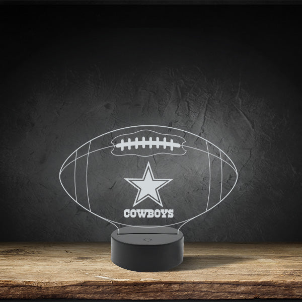 Dallas Cowboys - Puck Base LED Light