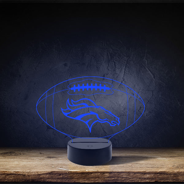 Denver Broncos - Puck Base LED Light