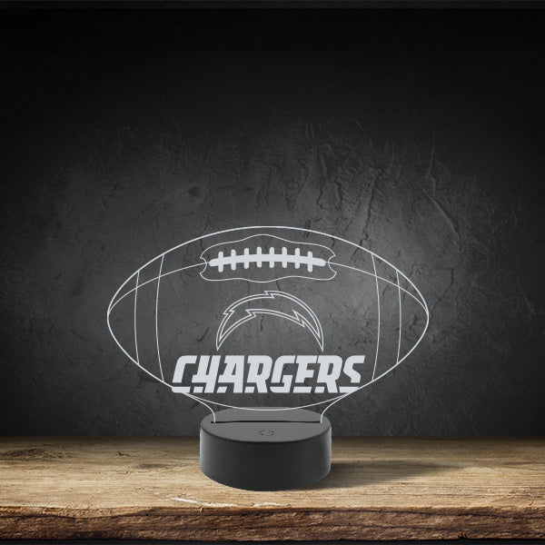 Los Angeles Chargers - Puck Base LED Light