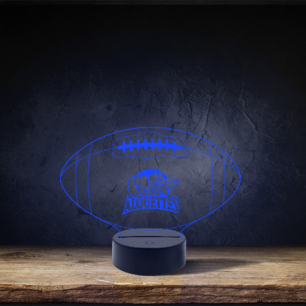 Montreal Alouettes - Puck Base LED Light