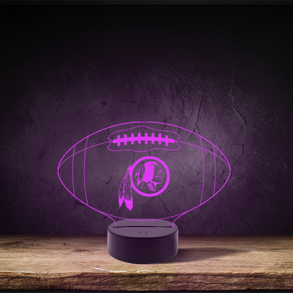 Washington Redskins - Puck Base LED Light