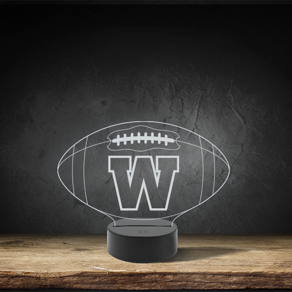 Winnipeg Blue Bombers - Puck Base LED Light