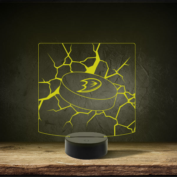 Anaheim Ducks - Puck Base LED Light