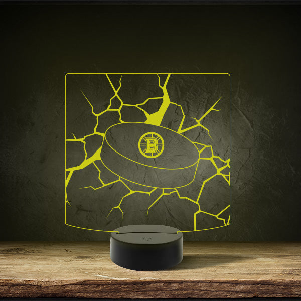 Boston Bruins - Puck Base LED Light