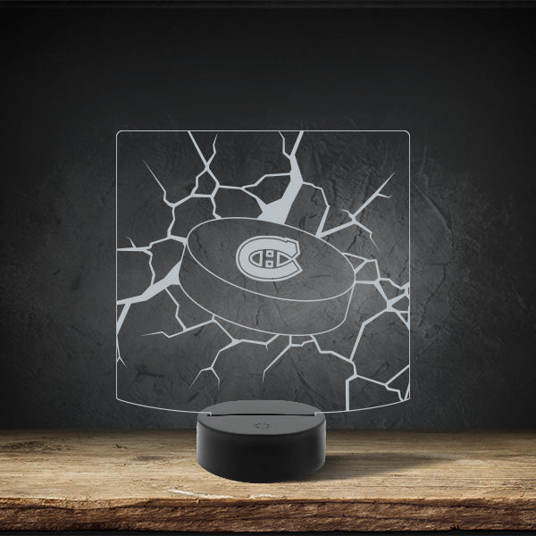 Montreal Canadiens - Puck Base LED Light