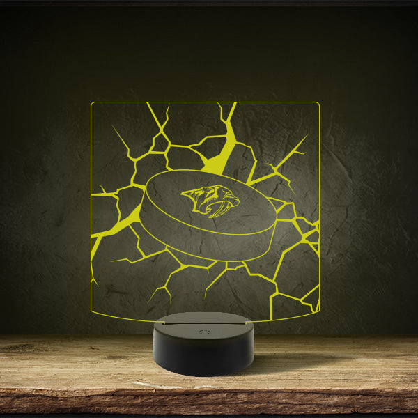 Nashville Predators - Puck Base LED Light