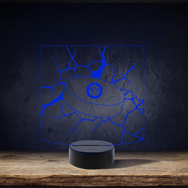 Winnipeg Jets - Puck Base LED Light