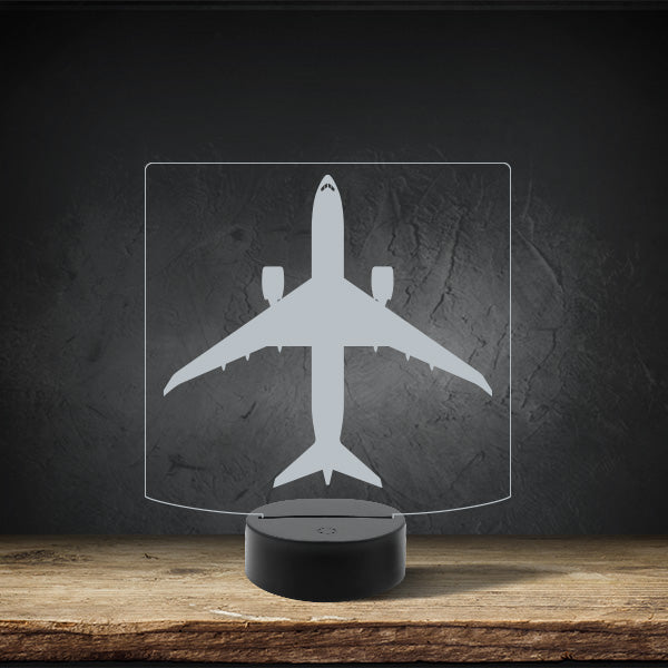 Airplane - Puck Base LED Light