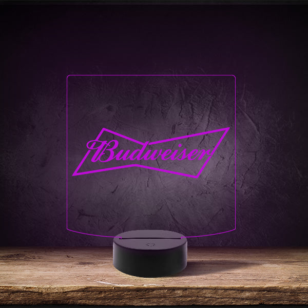 Budweiser - Puck Base LED Light