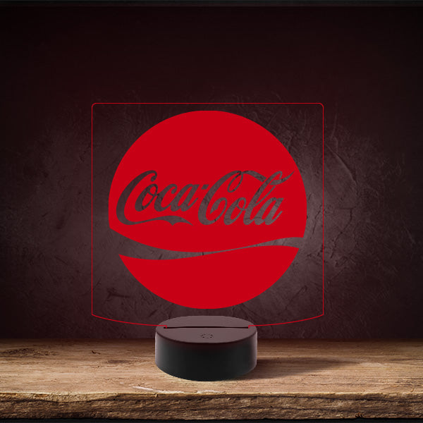 Coke - Puck Base LED Light