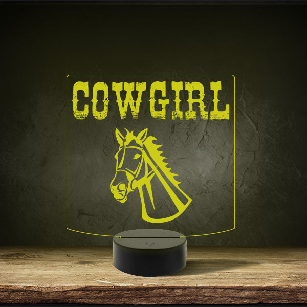 Cowgirl - Puck Base LED Light