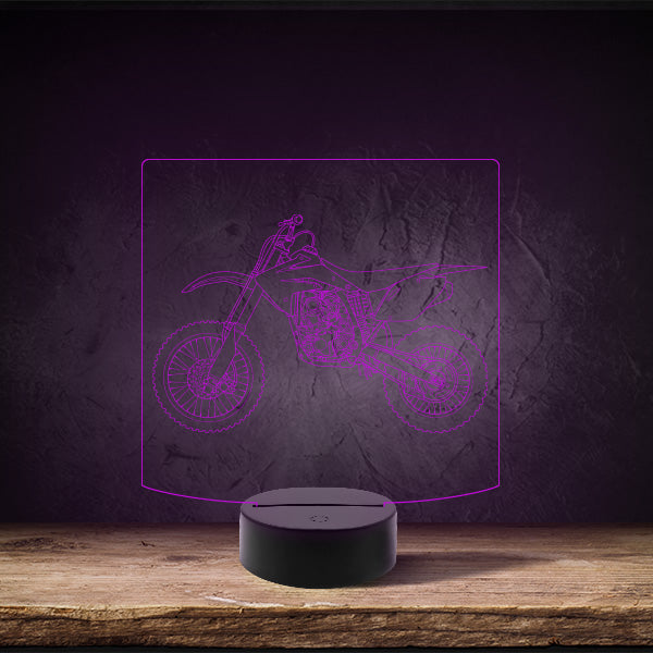 Dirt Bike - Puck Base LED Light