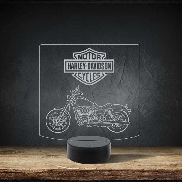 Harley Davidson Version 2 - Puck Base LED Light