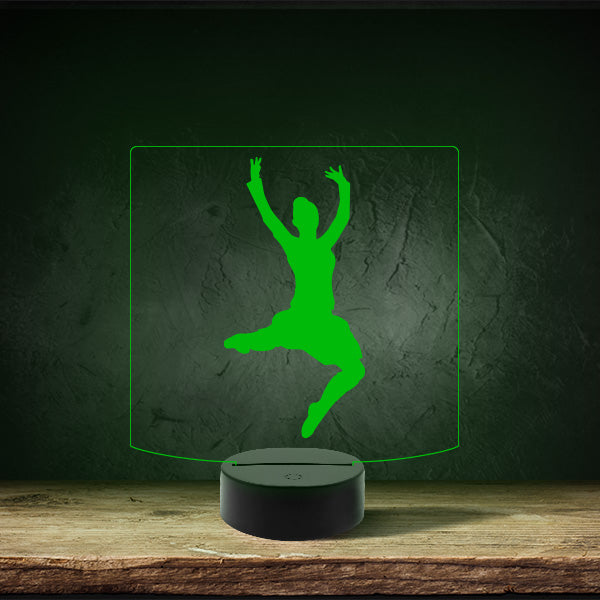 Highland Dancer Girl - Puck Base LED Light