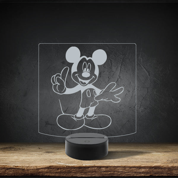 Mickey Mouse - Puck Base LED Light