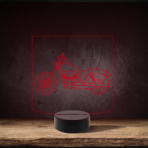 Motorcycle - Puck Base LED Light