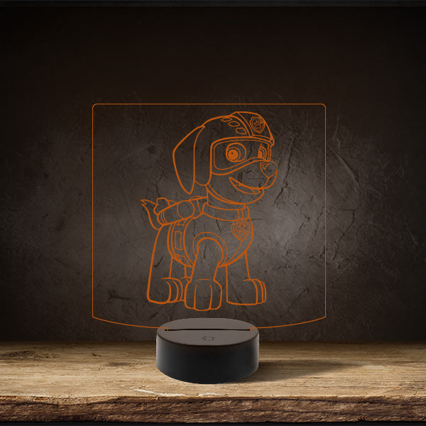 Paw Patrol - Zuma - Puck Base LED Light