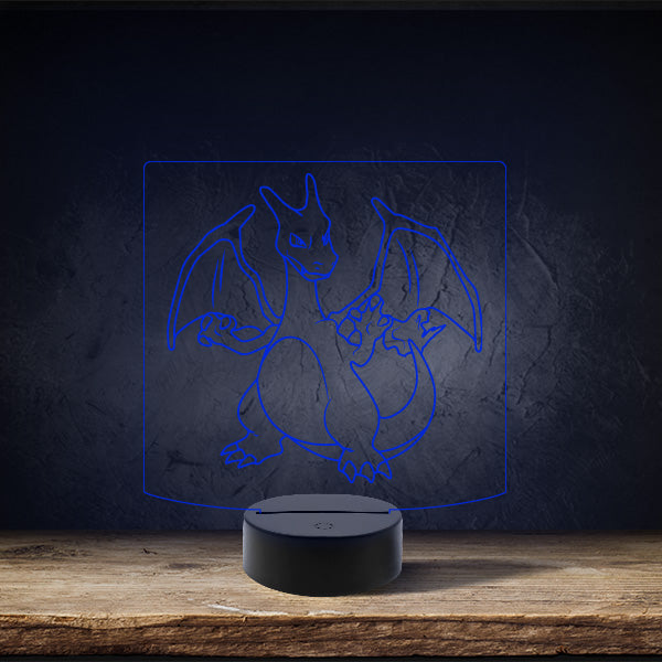 Pokemon - Charizard - Puck Base LED Light