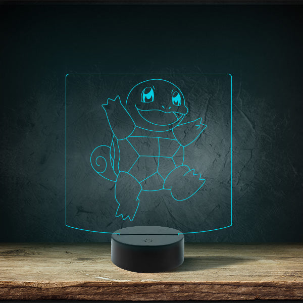 Pokemon - Squirtle - Puck Base LED Light