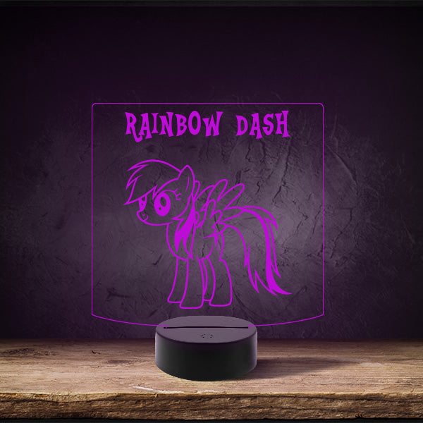 My Little Pony - Rainbow Dash - Puck Base LED Light