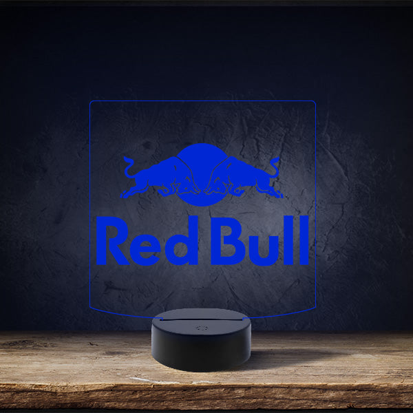 Red Bull - Puck Base LED Light – Schninja.com - Custom LED Red Bull - Puck Base LED Light – Schninja.com - Custom LED