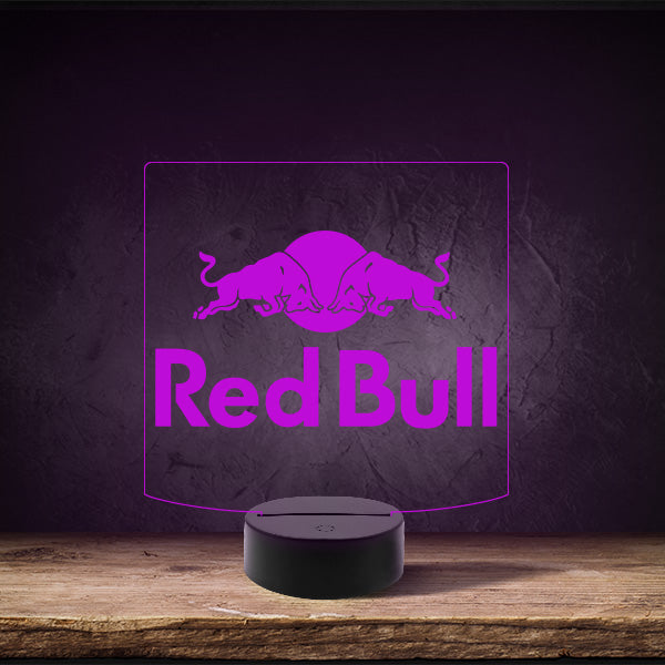 Red Bull - Puck Base LED Light – Schninja.com - Custom LED Red Bull - Puck Base LED Light – Schninja.com - Custom LED