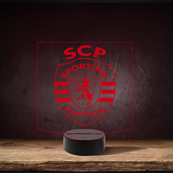 Sporting Club Portugal - Puck Base LED Light