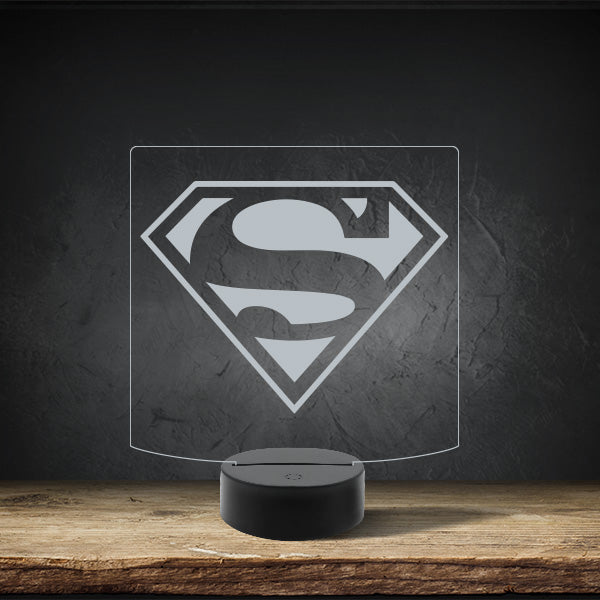 Superman - Puck Base LED Light