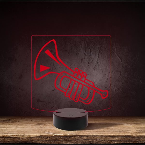 Trumpet - Puck Base LED Light