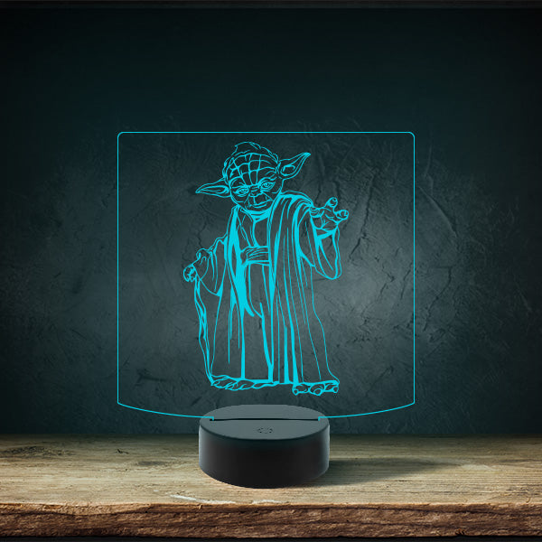 Yoda - Puck Base LED Light