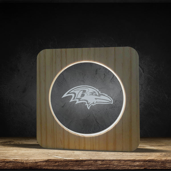 Baltimore Ravens - Square Base LED Light