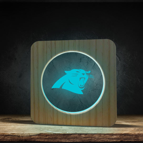 Carolina Panthers - Square Base LED Light