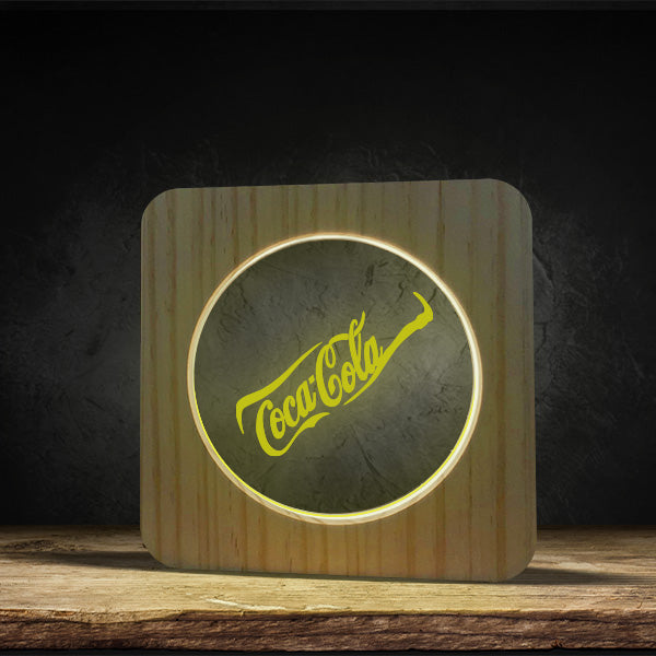 Coca Cola - Square Base LED Light