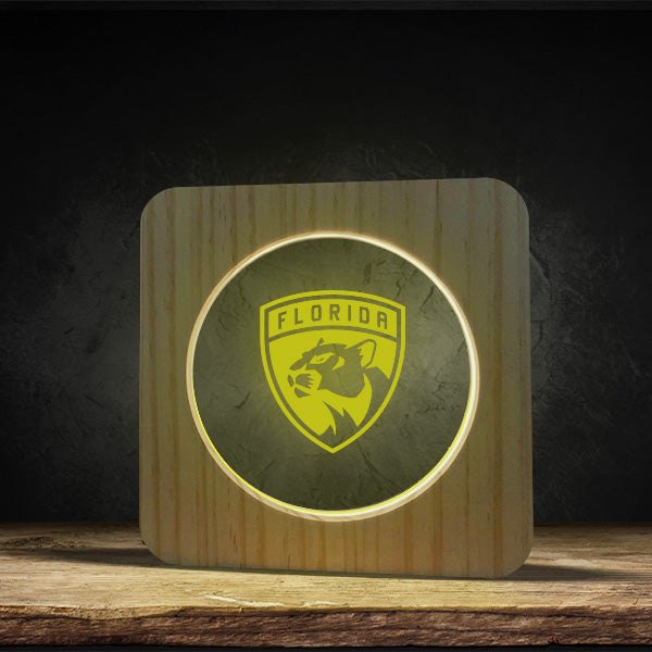 Florida Panthers - Square Base LED Light