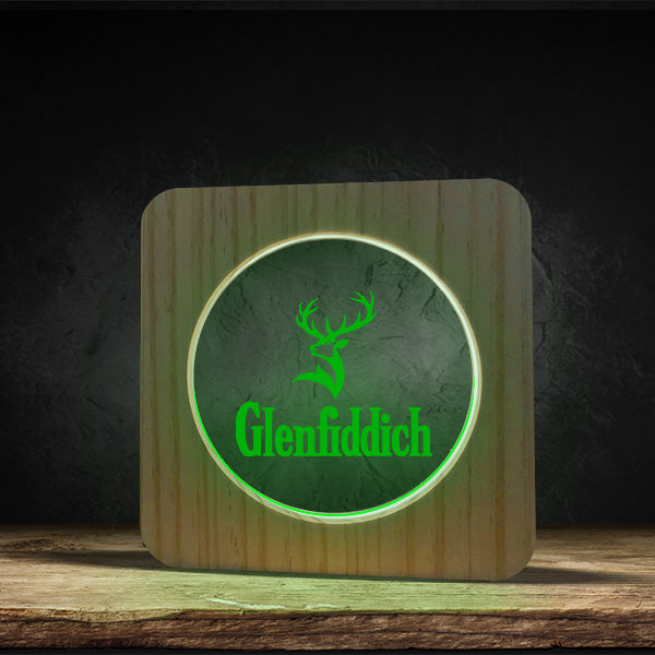 Glenfiddich - Square Base LED Light