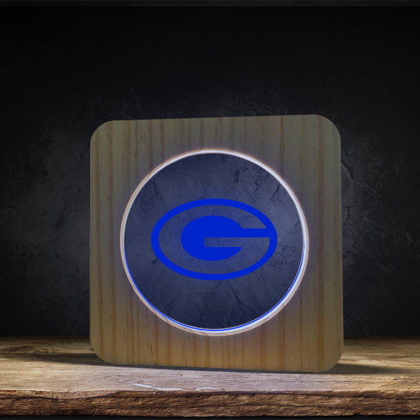 Green Bay Packers - Square Base LED Light