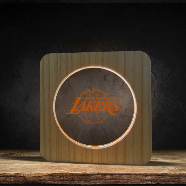 LA Lakers - Square Base LED Light