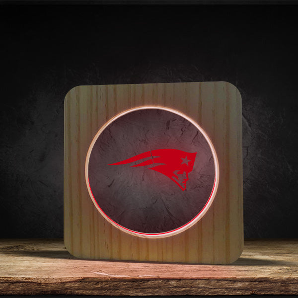 New England Patriots - Square Base LED Light