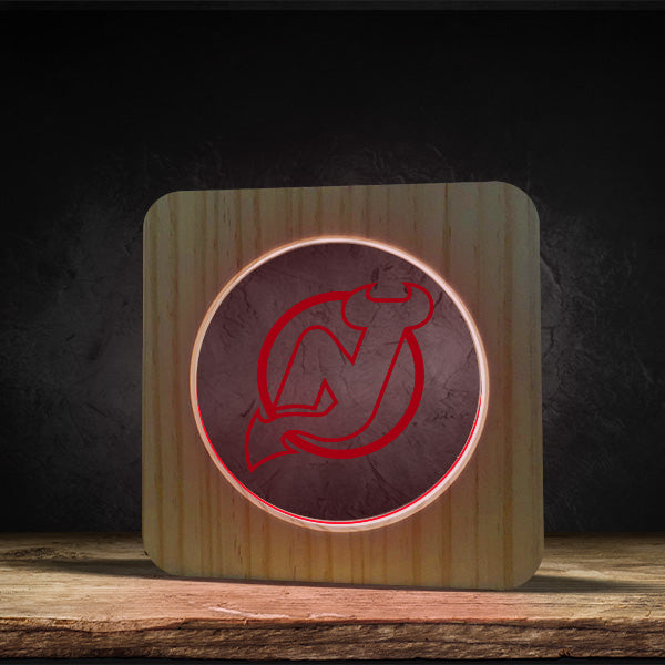 New Jersey Devils - Square Base LED Light