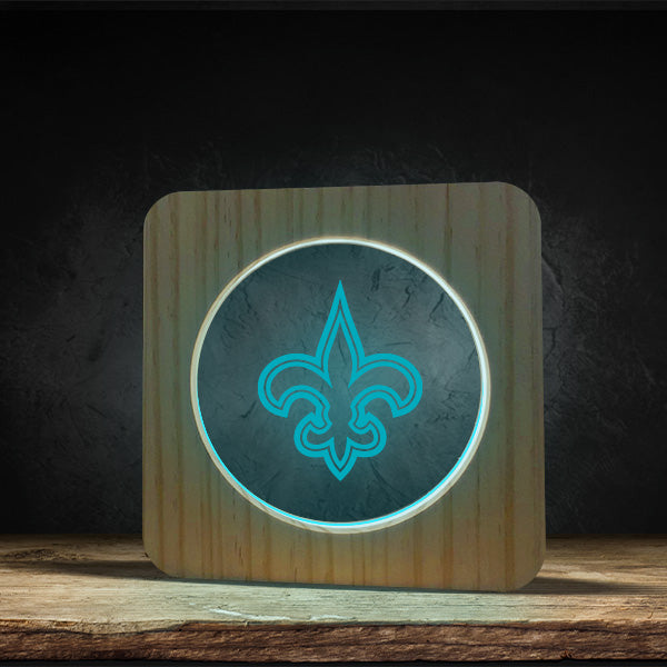 New Orleans Saints - Square Base LED Light