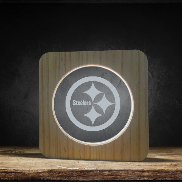 Pittsburgh Steelers - Square Base LED Light