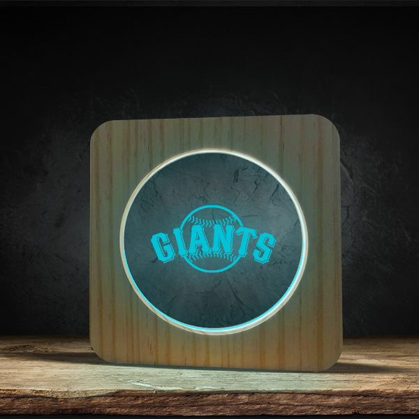 San Francisco Giants - Square Base LED Light