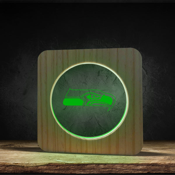 Seattle Seahawks - Square Base LED Light