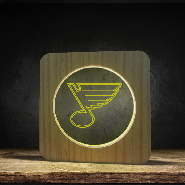 St. Louis Blues - Square Base LED Light