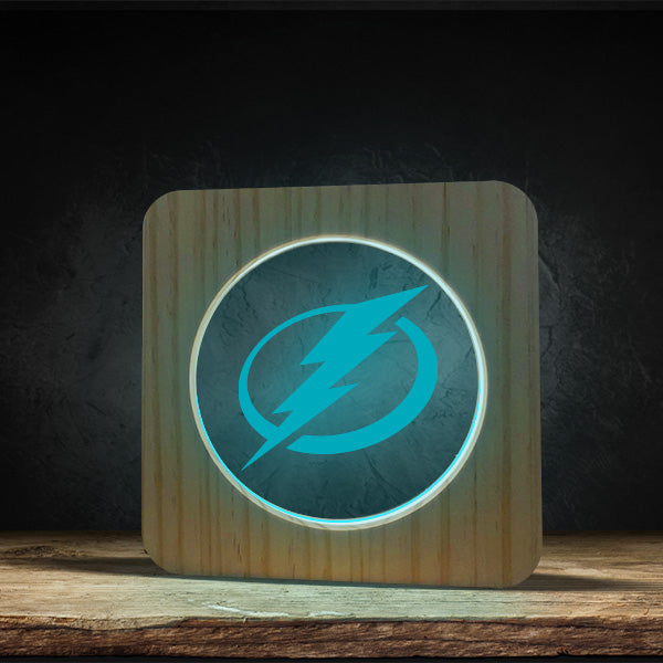 Tampa Bay Lightning - Square Base LED Light