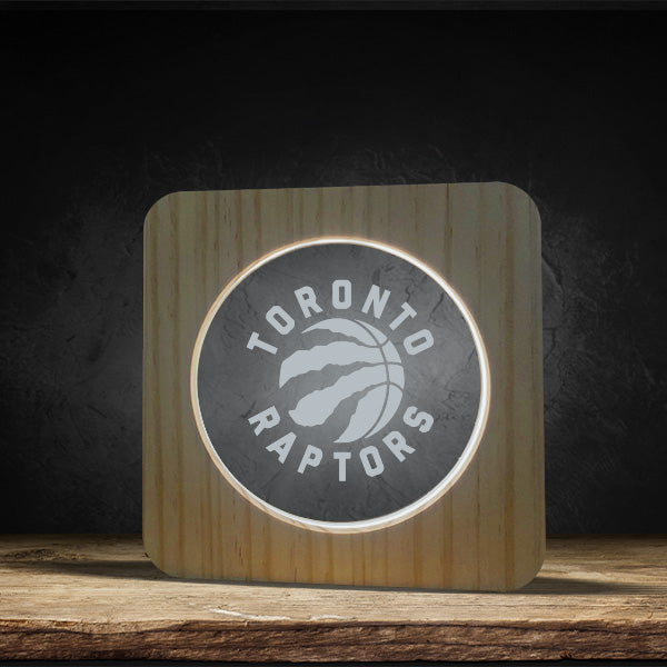 Toronto Raptors - Square Base LED Light